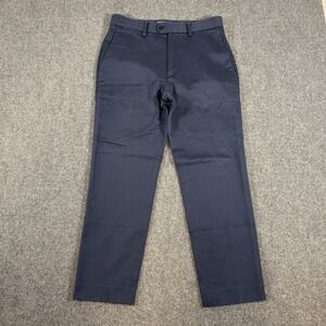 Banana Republic Traveler Pants Mens 30x32 (Actual 30x27) Blue Slim Fit